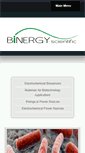 Mobile Screenshot of binergyscientific.com